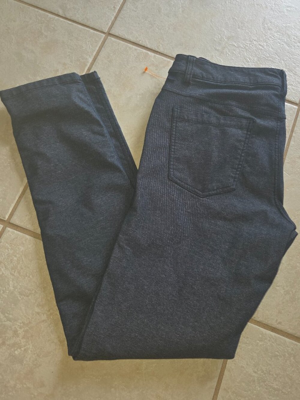 lululemon ABC Pant slim Tech canvas Heather Deep Navy